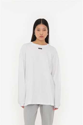 Rotate, Thin jersey longsleeve, Bright White